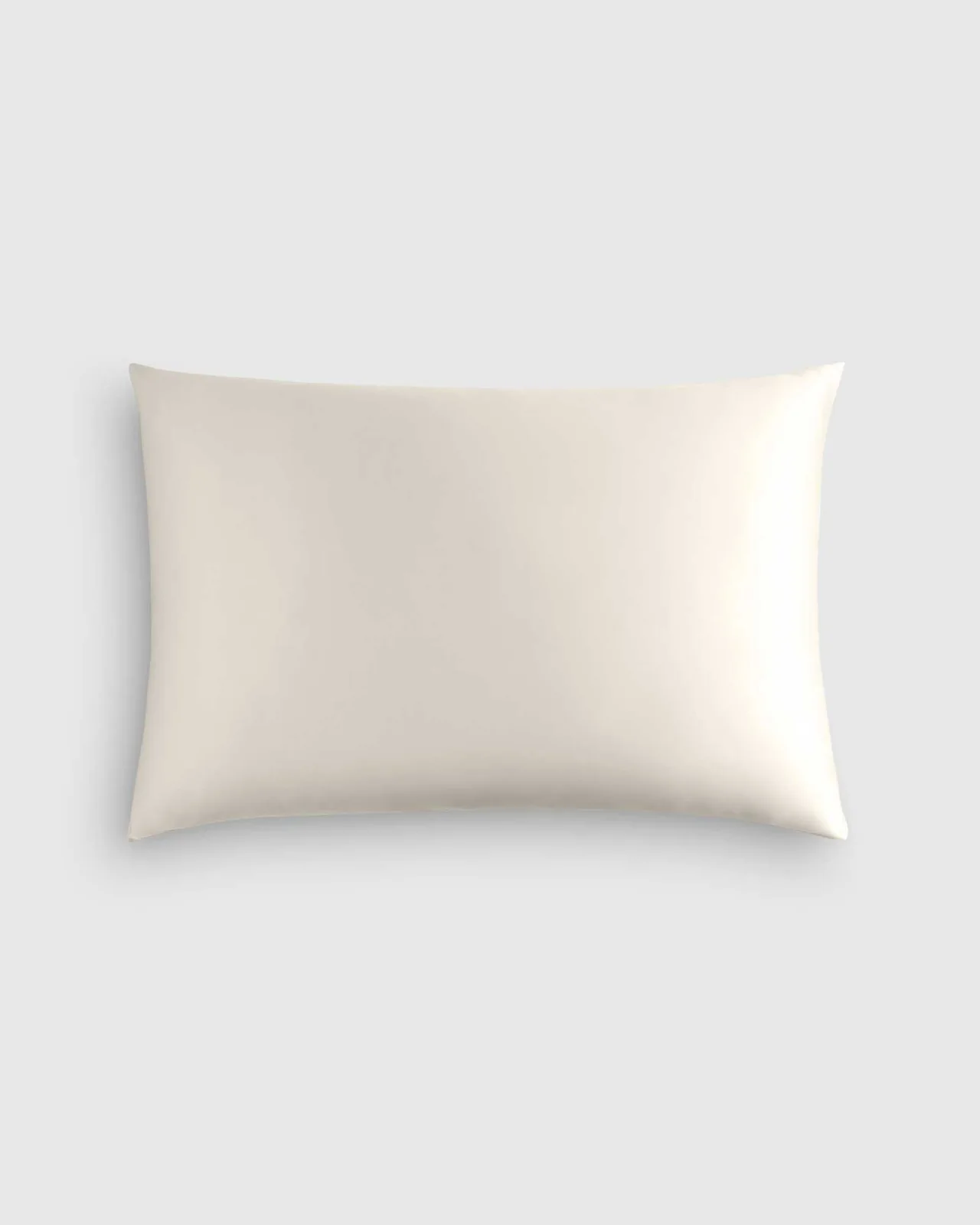 Quince mulberry silk pillowcase in Ivory